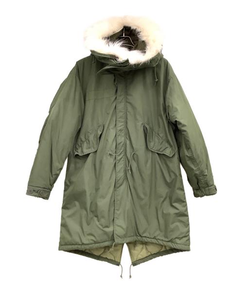 BEAMS（ビームス）BEAMS (ビームス) モッズコート グリーン サイズ:Sの古着・服飾アイテム