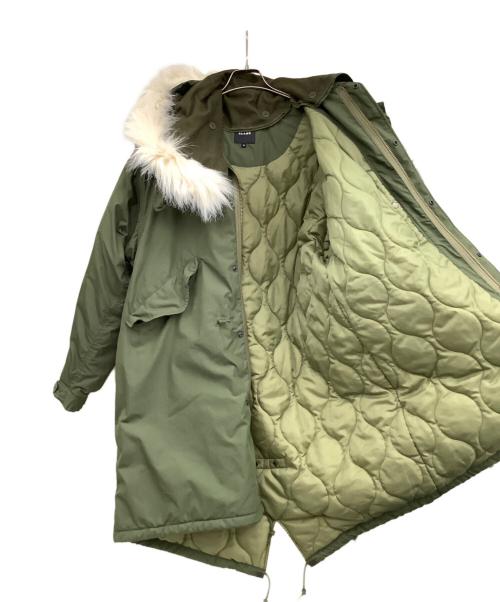 BEAMS（ビームス）BEAMS (ビームス) モッズコート グリーン サイズ:Sの古着・服飾アイテム