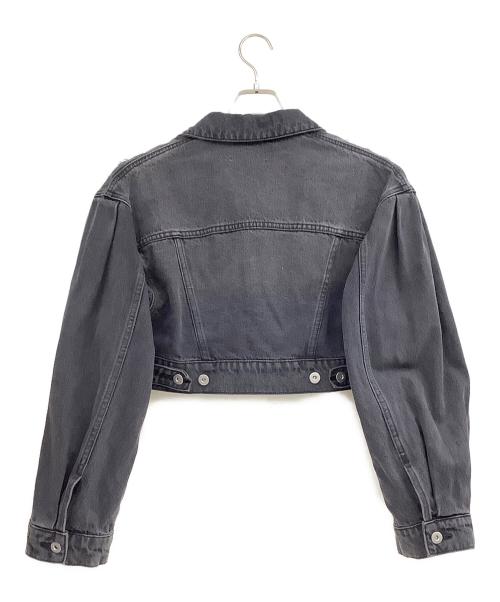 Lily Brown（リリーブラウン）Lily Brown (リリーブラウン) デニムジャケット ブラック サイズ:ONE SIZEの古着・服飾アイテム