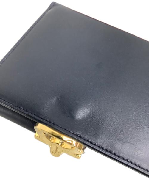 Salvatore Ferragamo（サルヴァトーレ フェラガモ）Salvatore Ferragamo (サルヴァトーレ フェラガモ) 3つ折り財布 ブラックの古着・服飾アイテム