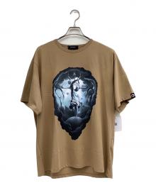ARTCHENY（アーケニー）の古着「プリントTシャツ」｜キャメル