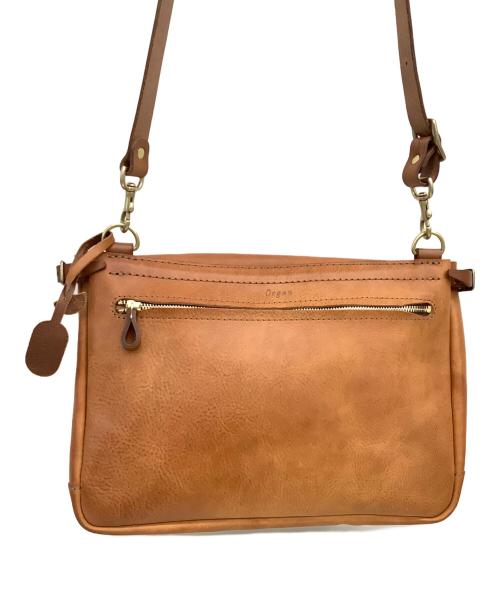 HERZ ORGAN（ヘルツ オルガン）Herz organ (ヘルツ オルガン) レザーショルダーバッグ ブラウンの古着・服飾アイテム