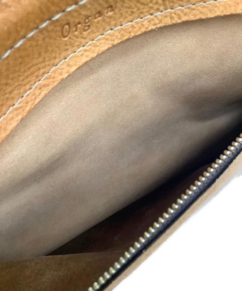 HERZ ORGAN（ヘルツ オルガン）Herz organ (ヘルツ オルガン) レザーショルダーバッグ ブラウンの古着・服飾アイテム