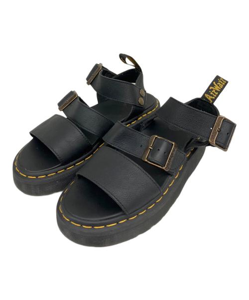 Dr.Martens（ドクターマーチン）Dr.Martens (ドクターマーチン) サンダル ブラック サイズ:UK4の古着・服飾アイテム