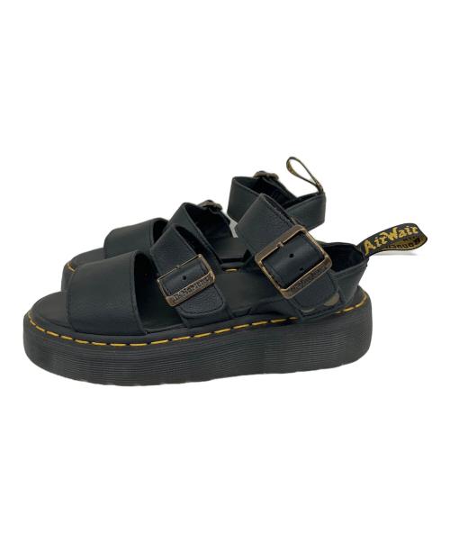 Dr.Martens（ドクターマーチン）Dr.Martens (ドクターマーチン) サンダル ブラック サイズ:UK4の古着・服飾アイテム