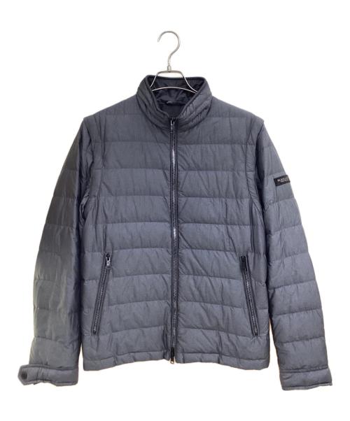 BLACK LABEL CRESTBRIDGE（ブラックレーベル クレストブリッジ）BLACK LABEL CRESTBRIDGE (ブラックレーベル クレストブリッジ) ライトダウンジャケット グレー サイズ:Lの古着・服飾アイテム