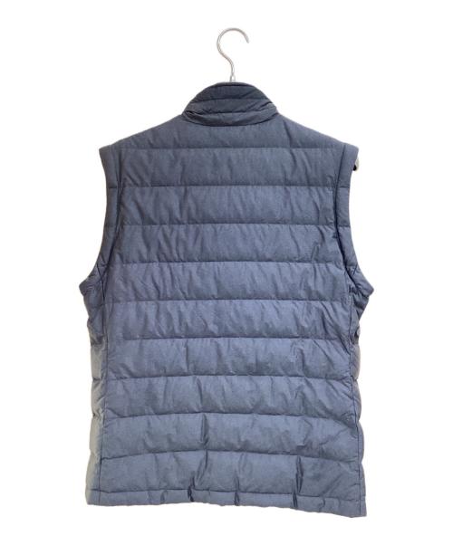 BLACK LABEL CRESTBRIDGE（ブラックレーベル クレストブリッジ）BLACK LABEL CRESTBRIDGE (ブラックレーベル クレストブリッジ) ライトダウンジャケット グレー サイズ:Lの古着・服飾アイテム