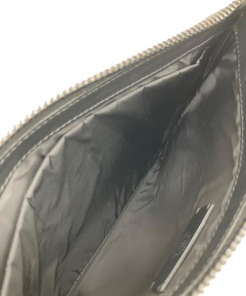 MONCLER（モンクレール）MONCLER (モンクレール) クラッチバッグ ネイビーの古着・服飾アイテム