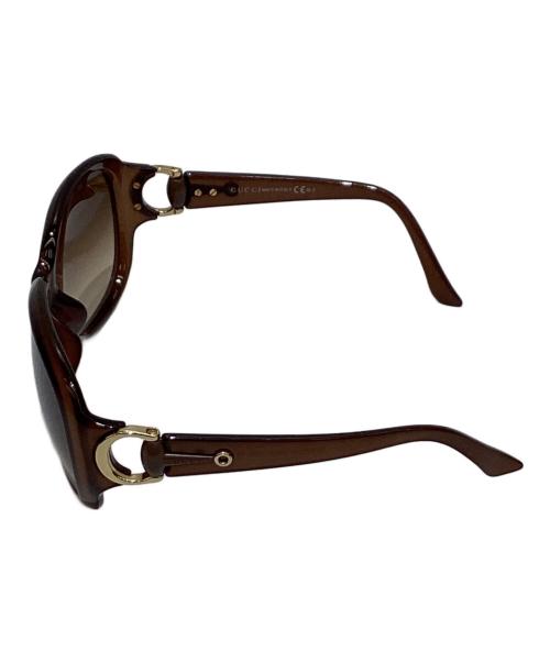 GUCCI（グッチ）GUCCI (グッチ) サングラス ブラウンの古着・服飾アイテム