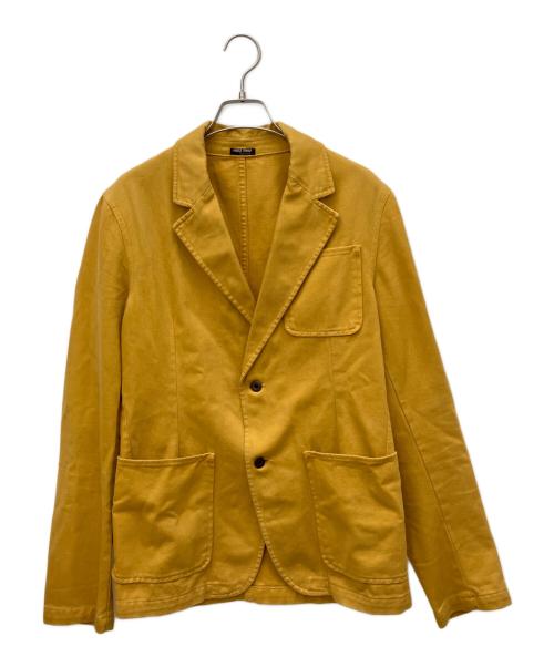 MIU MIU（ミュウミュウ）MIU MIU (ミュウミュウ) コットンサファリジャケット イエロー サイズ:SIZE46の古着・服飾アイテム