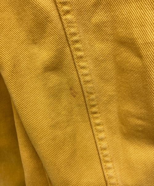 MIU MIU（ミュウミュウ）MIU MIU (ミュウミュウ) コットンサファリジャケット イエロー サイズ:SIZE46の古着・服飾アイテム