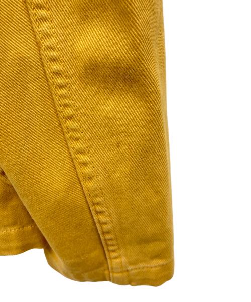 MIU MIU（ミュウミュウ）MIU MIU (ミュウミュウ) コットンサファリジャケット イエロー サイズ:SIZE46の古着・服飾アイテム