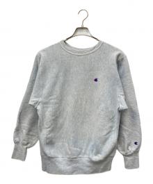 Champion REVERSE WEAVE（チャンピオン リバース ウィーブ）の古着「スウェット USA製 刺繍タグ 90s」｜ライトグレー