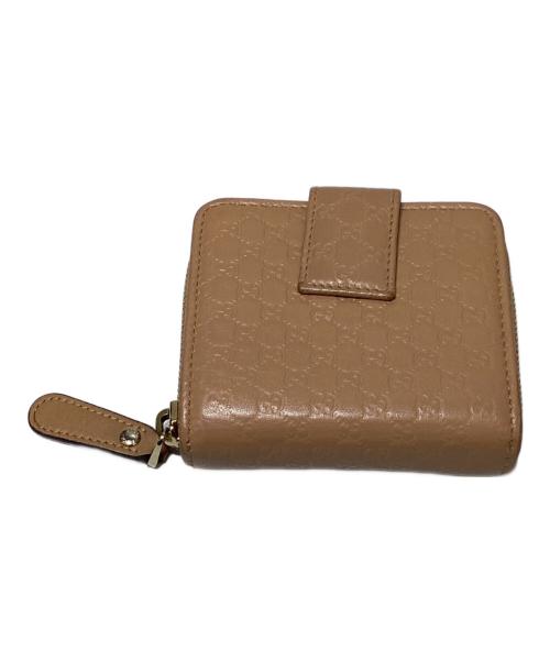 GUCCI（グッチ）GUCCI (グッチ) 2つ折り財布 ベージュの古着・服飾アイテム