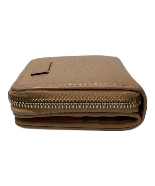 GUCCI（グッチ）GUCCI (グッチ) 2つ折り財布 ベージュの古着・服飾アイテム