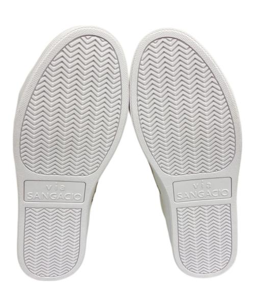 Sangacio（サンガッチョ）Sangacio (サンガッチョ) スニーカー ホワイト サイズ:26.5の古着・服飾アイテム