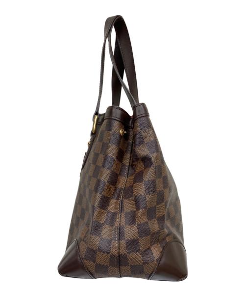 LOUIS VUITTON（ルイ ヴィトン）LOUIS VUITTON (ルイ ヴィトン) トートバッグ ダミエ ハムステッドPM ブラウンの古着・服飾アイテム