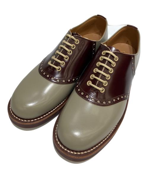 REGAL（リーガル）REGAL (リーガル) GLAD HAND (グラッドハンド) サドルシューズ グレー×ブラウン サイズ:25の古着・服飾アイテム
