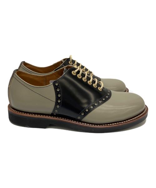 REGAL（リーガル）REGAL (リーガル) GLAD HAND (グラッドハンド) サドルシューズ グレー×ブラック サイズ:25の古着・服飾アイテム