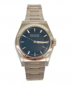 GUCCIグッチ）の古着「腕時計 パンテオン クォーツ SSブレスレット」｜ブラック