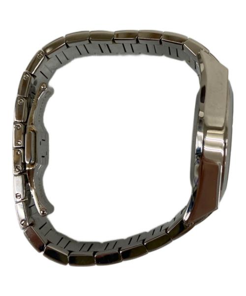 GUCCI（グッチ）GUCCI (グッチ) 腕時計 パンテオン クォーツ SSブレスレット ブラックの古着・服飾アイテム