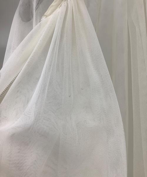 Diagram（ダイアグラム）Diagram (ダイアグラム) チュールギャザーブルゾン ホワイト サイズ:36の古着・服飾アイテム