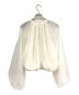 Diagram (ダイアグラム) チュールギャザーブルゾン ホワイト サイズ:36：14000円