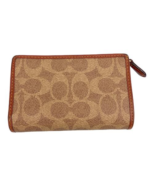 COACH（コーチ）COACH (コーチ) 2つ折り財布 ブラウンの古着・服飾アイテム