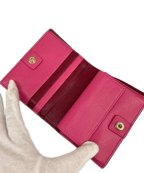 FURLA（フルラ）FURLA (フルラ) 2つ折り財布 レッドの古着・服飾アイテム