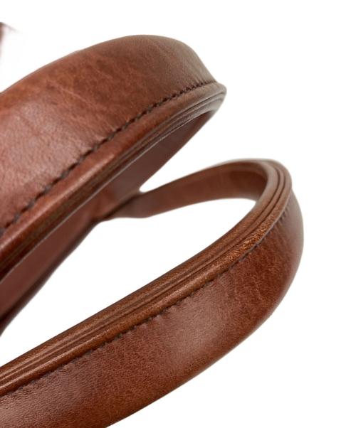 FIVEWOODS（ファイブウッズ）FIVEWOODS (ファイブウッズ) レザートートバッグ ブラウンの古着・服飾アイテム