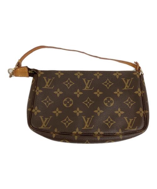 LOUIS VUITTON（ルイ ヴィトン）LOUIS VUITTON (ルイ ヴィトン) ポーチ ブラウンの古着・服飾アイテム