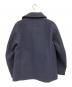 DANTON (ダントン) 丸襟ウールモッサジャケット ネイビー サイズ:40：8000円