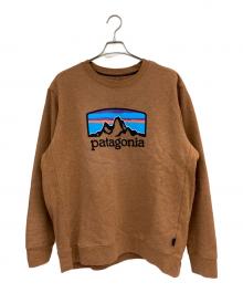 Patagonia（パタゴニア）の古着「プリントスウェット」｜ブラウン