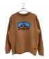 Patagonia（パタゴニア）の古着「プリントスウェット」｜ブラウン