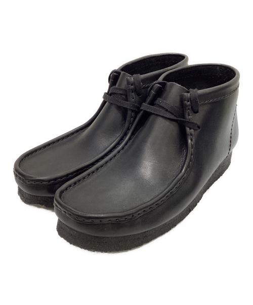 CLARKS（クラークス）CLARKS (クラークス) ワラビーブーツ ブラック サイズ:26.5の古着・服飾アイテム