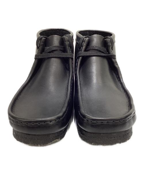 CLARKS（クラークス）CLARKS (クラークス) ワラビーブーツ ブラック サイズ:26.5の古着・服飾アイテム