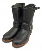 RED WINGレッドウィング）の古着「エンジニアブーツ」｜ブラック