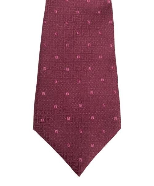 FENDI（フェンディ）FENDI (フェンディ) ネクタイ エンジ サイズ:表記なしの古着・服飾アイテム