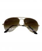 RAY-BANレイバン）の古着「サングラス」｜ゴールド