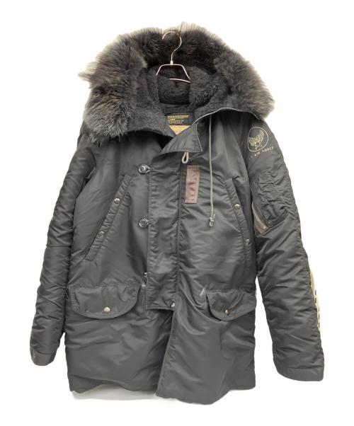 BUZZ RICKSON'S（バズリクソンズ）BUZZ RICKSON'S (バズリクソンズ) N-3B SLENDER WILLIAM GIBSON COLLECTION ブラック サイズ:Lの古着・服飾アイテム