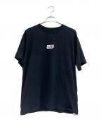MM6 Maison Margielaエムエムシックスメゾンマルジェラ）の古着「半袖カットソー」｜ブラック
