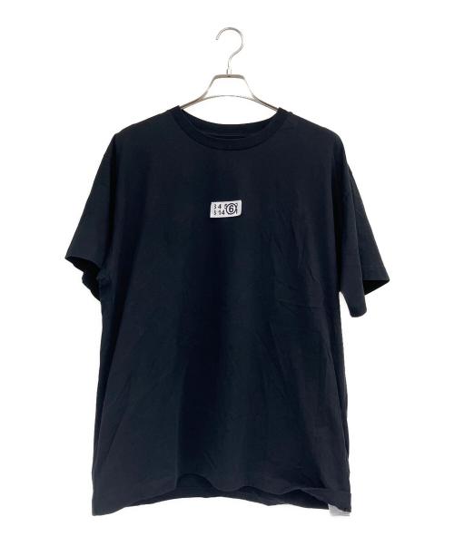 MM6 Maison Margiela（エムエムシックスメゾンマルジェラ）MM6 Maison Margiela (エムエムシックスメゾンマルジェラ) 半袖カットソー ブラック サイズ:Mの古着・服飾アイテム