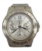 SEIKOセイコー）の古着「腕時計 ルキア クォーツ SSブレスレット」｜ホワイト