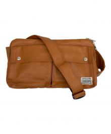 PORTER（ポーター）の古着「ウエストバッグ」｜ブラウン