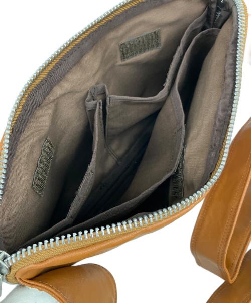 PORTER（ポーター）PORTER (ポーター) ウエストバッグ ブラウンの古着・服飾アイテム