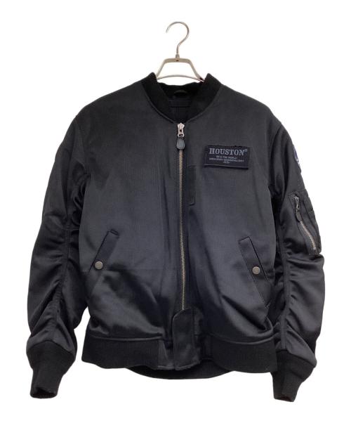 HOUSTON（ヒューストン）HOUSTON (ヒューストン) メッシュジャケット ブラック サイズ:XLの古着・服飾アイテム