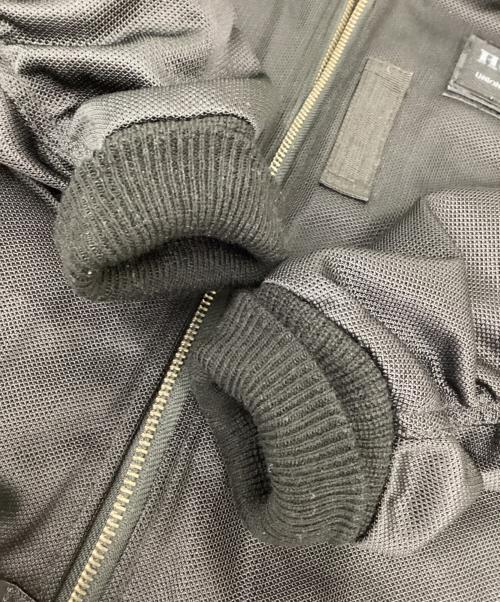 HOUSTON（ヒューストン）HOUSTON (ヒューストン) メッシュジャケット ブラック サイズ:XLの古着・服飾アイテム