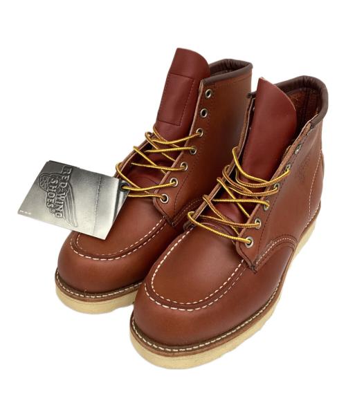 RED WING（レッドウィング）RED WING (レッドウィング) 6-inch Classic Moc ブラウン サイズ:USA8の古着・服飾アイテム