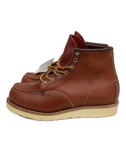 RED WING（レッドウィング）RED WING (レッドウィング) 6-inch Classic Moc ブラウン サイズ:USA8の古着・服飾アイテム