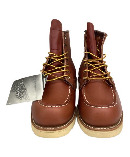 RED WING（レッドウィング）RED WING (レッドウィング) 6-inch Classic Moc ブラウン サイズ:USA8の古着・服飾アイテム
